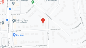 Lathrup Manor in google map