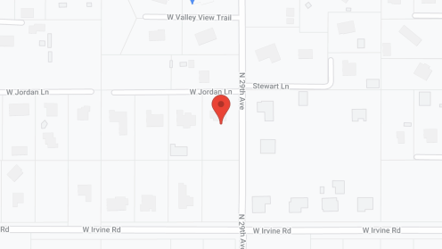 Map of the neighborhood around A Touch of Desert Class