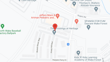 Crossings at Heritage in google map