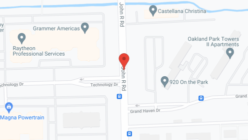 Map of the neighborhood around 920 On The Park