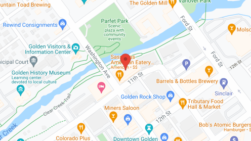 Map of the neighborhood around Clear Creek Commons - 55 or Better