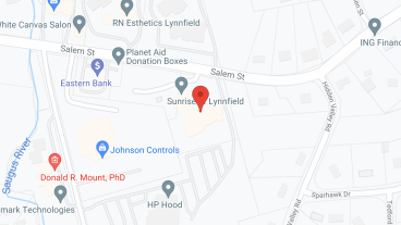 Sunrise of Lynnfield in google map