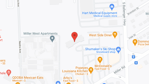 Map of the neighborhood around Flint Heights Terrace