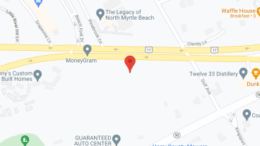 The Legacy of North Myrtle Beach in google map