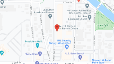 Merrill Gardens at Renton Centre in google map