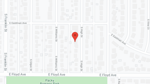 Map of the neighborhood around Serenity House VI