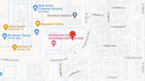 Map of the neighborhood around Sunrise of Scottsdale