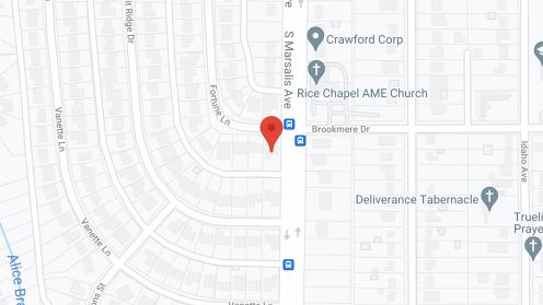 Map of the neighborhood around Hazel's Home Care #3