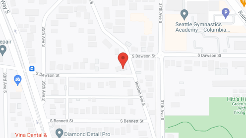 Map of the neighborhood around Luz's Home Care AFH