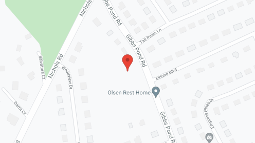 Map of the neighborhood around Olsen Rest Home