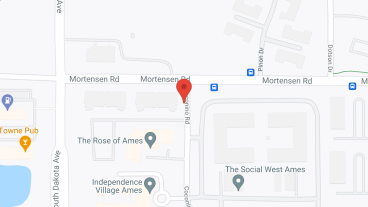 The Rose of Ames in google map