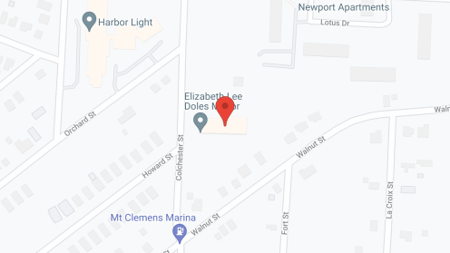 Map of the neighborhood around Elizabeth Lee Doles Manor
