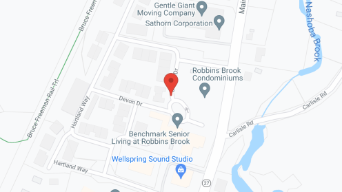 Map of the neighborhood around Benchmark Senior Living at Robbins Brook