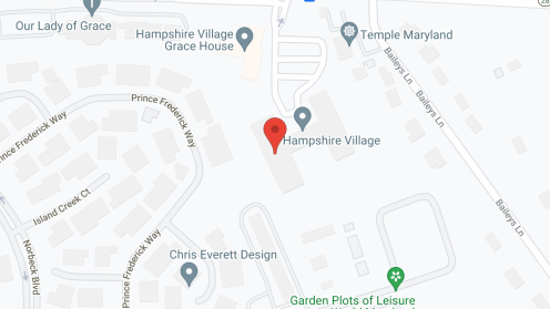 Map of the neighborhood around Hampshire Village