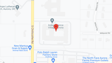 Independence Village of Aurora in google map