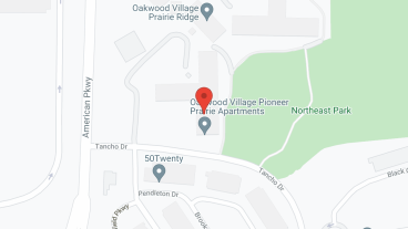 Oakwood Village Prairie Ridge Independent Living Apartments a CCRC in google map