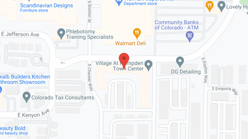 Map of the neighborhood around The Village at Hampden Town Center