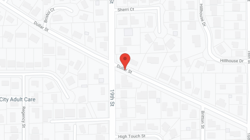 Map of the neighborhood around Ardelean's Elderly Care Home