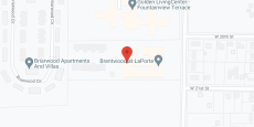 Brentwood at LaPorte in google map