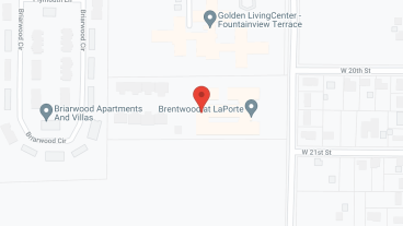 Brentwood at LaPorte in google map