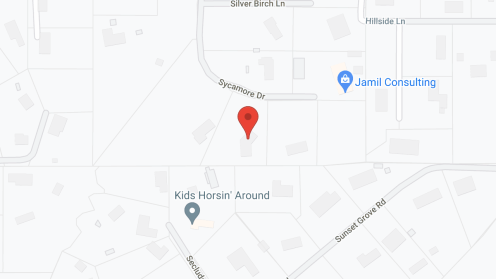 Map of the neighborhood around Paradise Residential Care
