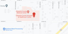 Edwards County Hospital Ctr in google map