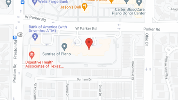 Sunrise of Plano in google map