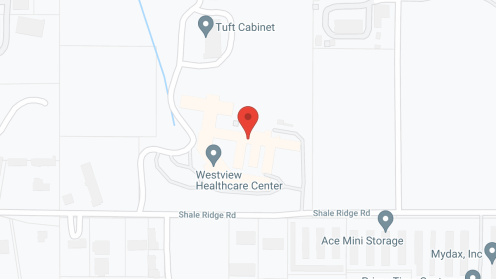Map of the neighborhood around Hilltop Manor Convalescent
