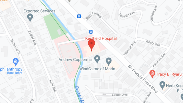 Kentfield Rehabilitation Hosp in google map
