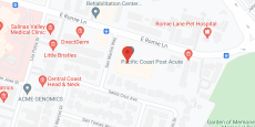 Pacific Coast Care Ctr in google map