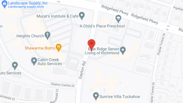 Blue Ridge Senior Living of Richmond in google map