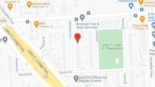 Map of the neighborhood around Blue Care Assisted Living