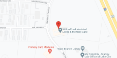 WillowCreek Assisted Living and Memory Care in google map