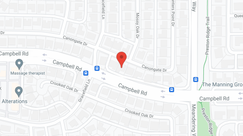 Map of the neighborhood around Avalon Memory Care - Canongate Drive