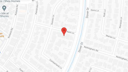 Map of the neighborhood around The Heathers Senior Care, Inc.