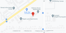 Hickory Grove Apartments in google map