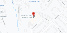 Sycamore Village in google map