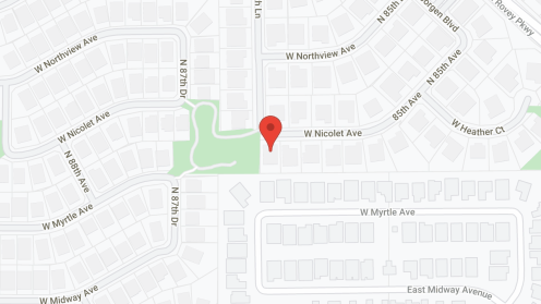 Map of the neighborhood around Larisa Sweet Home 1, LLC
