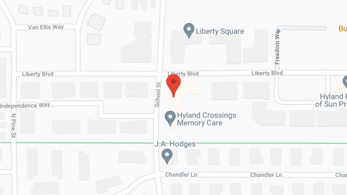 Map of the neighborhood around Haack's Tendercare, Inc.
