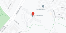 Pin Oak Village in google map