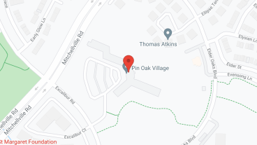 Pin Oak Village in google map