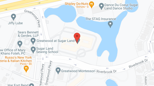 Map of the neighborhood around Greatwood at Sugar Land