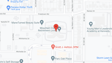 Mountain Creek Retirement Living in google map