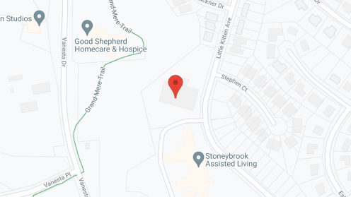Map of the neighborhood around Stoneybrook Assisted Living