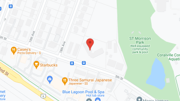 Coralville Senior Residences in google map