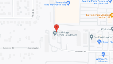 Southridge Senior Residences in google map