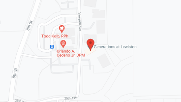 Generations at Lewiston in google map