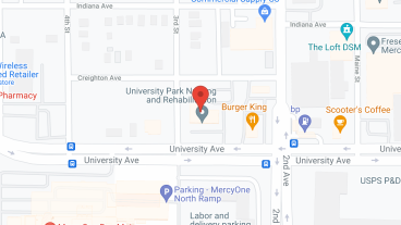 University Park and Arbor Heights in google map