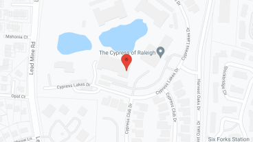 The Cypress of Raleigh in google map