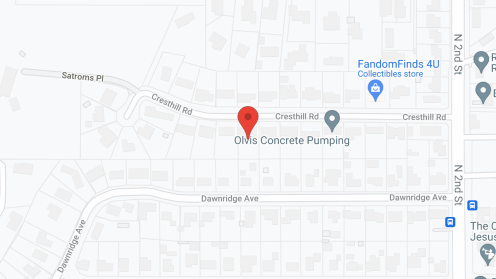 Map of the neighborhood around Serene Sunset